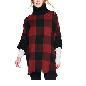 8Z🧥Turtle neck Poncho